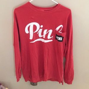 PINK long sleeve shirt
